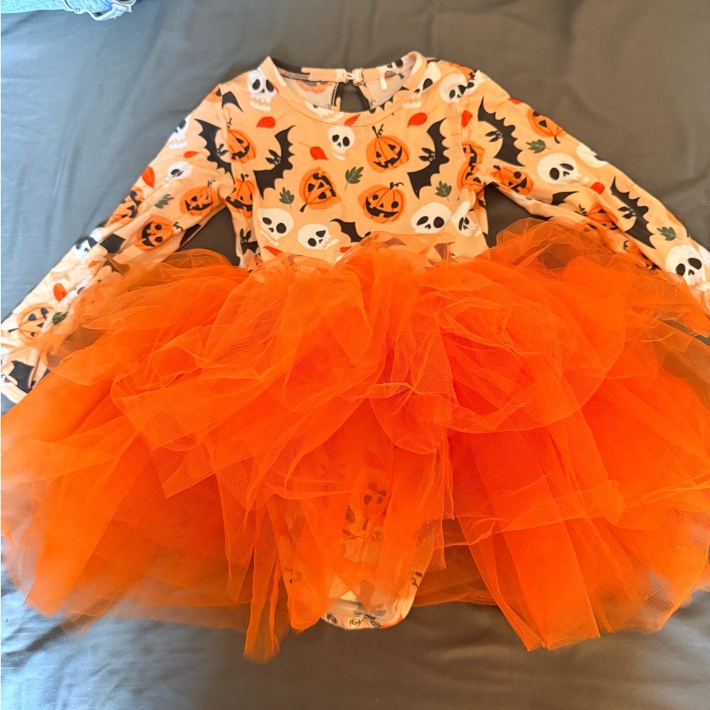 Halloween Pumpkin and Ghost Kids Costume